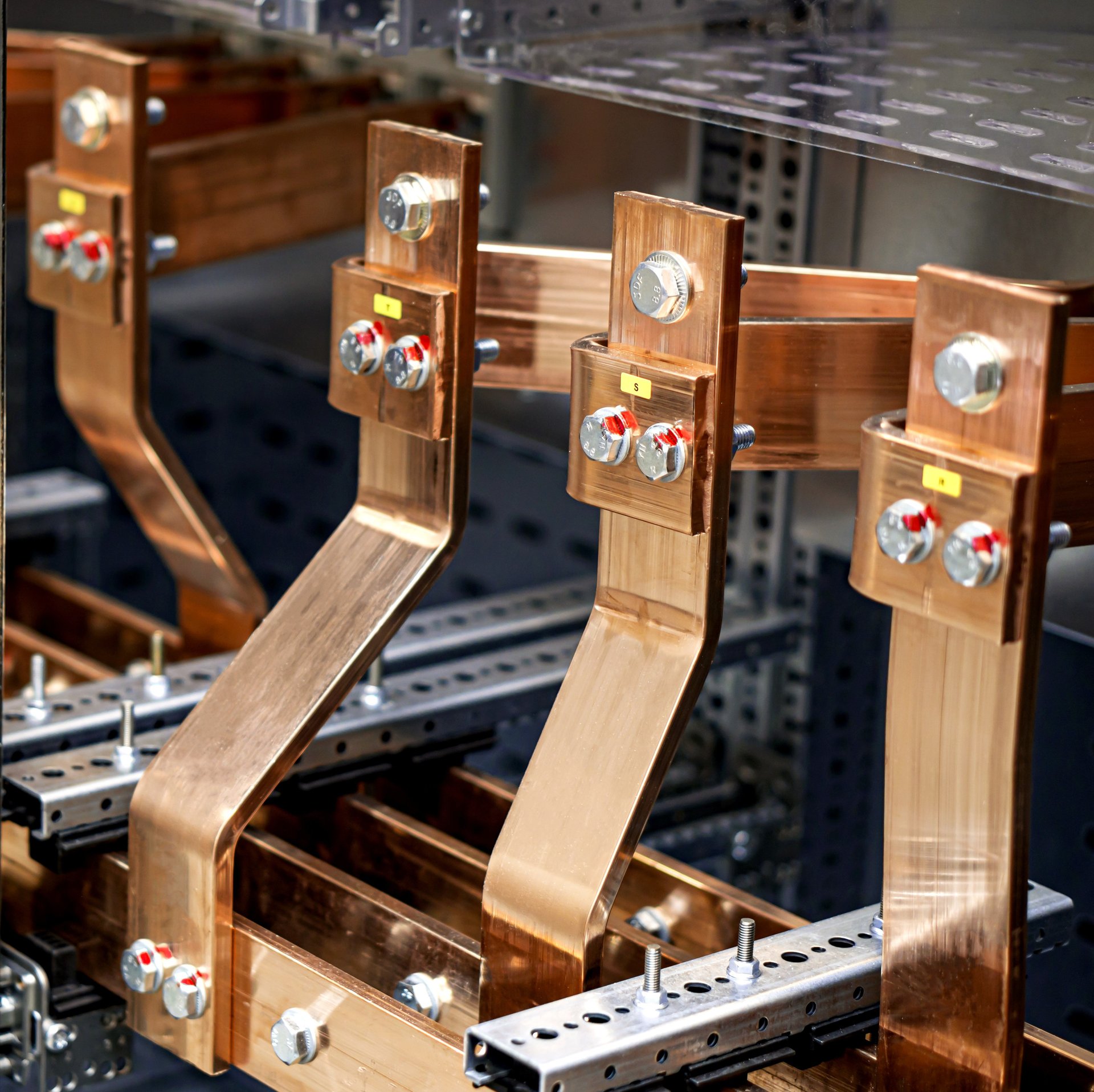 Electrical bus bars and distribution equipment